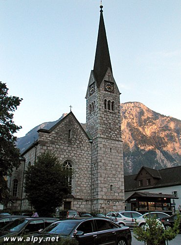 Hallstatt - evangelický farní kostel