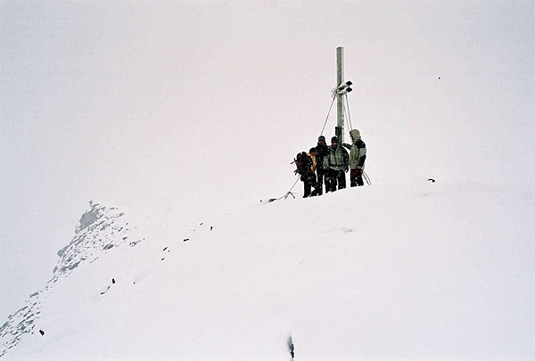 Vrchol Kristallwand - 3329 m.n.m.