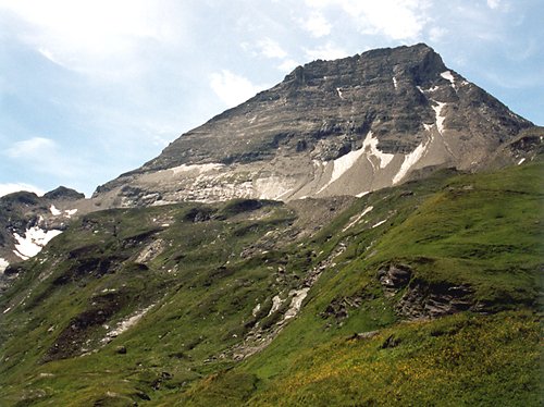 Hohe Dock od chaty Schwarzenberghtte